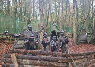 Paintball team